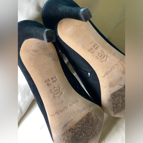 Via Spiga black suede ankle boots- Size 7 - Picture 7 of 7
